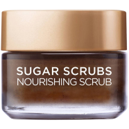L'Oreal Paris Smooth Sugars Nourish Cocoa Face And Lip Scrub 50ml image