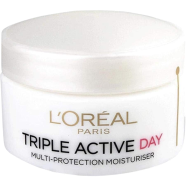 L'Oreal Paris Triple Active Multi-Protection Day Moisturiser 50ml image