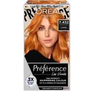 L'Oreal Perference Les Vivids High Intensity Shimmering Colour - 7.432 Copper image