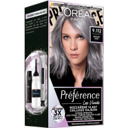 L'Oreal Perference Les Vivids High Intensity Shimmering Colour - 9.112 Smokey Grey image