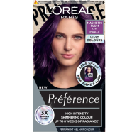 L'Oreal Perference Les Vivids High Intensity Shimmering Colour - 3.161 Magnetic Plum image