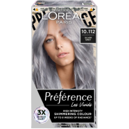 L'Oreal Perference Les Vivids High Intensity Shimmering Colour - 10.112 Silver Gray image