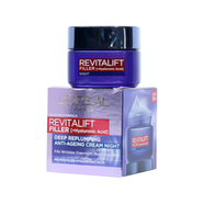 L'Oreal Revitalift Filler Replumping Carea Anti Agening Night Cream 50ml image