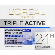 L'Oreal Triple Active Comforting Moisturiser Night 50ml image