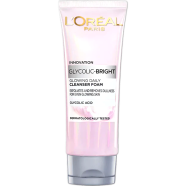 L Oreal Glycolic Bright Glowing Foam Cleanser 100 ml image