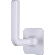 L-Shape Punch-Free Hook Wall Mounted Cloth Hanger image