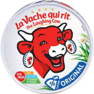 La Vache Qui Rit (The Laughing Cow) Spreadable Cheese 16 Portions 224G image