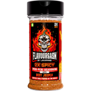 Laajawab Flavourgasm Peri Peri Masala Powder with Bhut Jolokia | 2X Spicy Seasoning for Fries, Popcorn, Pizza, Pasta, Noodles, Chicken, Veggies | Tangy Fiery image