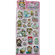 Labubu Puffy Sticker Set 1 Pcs icon