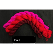 Lacchi And Cotton Thread Bundle 18 Pcs For Embroidery - PKg