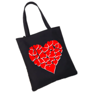 Ladies Hand And Shoulder Tote Bag For Women's With Zipper image