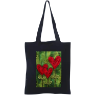 Ladies Hand And Shoulder Tote Bag For Women's With Zipper image