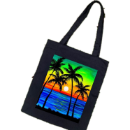 Ladies Hand and Shoulder Tote Bag With Zipper And Pocket-BS-096 image