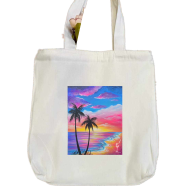 Ladies Hand and Shoulder Tote Bag With Zipper -WS-130 image