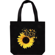 Ladies Shopping Tote Bag For Women's With Zipper image