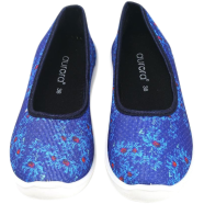 Ladies walking shoe Blue image