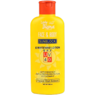 Lady Diana Collection Face And Body Sunblock And Whitening Lotion Spf40 With Vitamin E 200ml image
