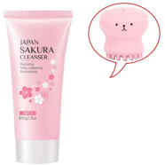 Laikou Japan Sakura Facial Cleanser- 50gm With Gift image