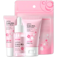 Laikou Japan Sakura Skincare Set 3 Pcs image