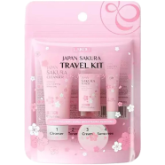 Laikou Japan Sakura Travel Kit - 4pcs image