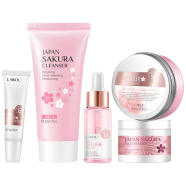 Laikou Sakura Skin Care Combo Set 5pcs image