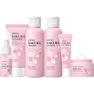 Laikou Sakura Skin Care Combo – 6 PCS Set image