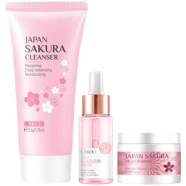 Laikou Sakura Skin Care Set - 3 Pcs image