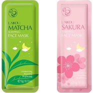 Laikou Sakura and Matcha Sleeping Mask (3gm plus 3gm) image