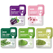 Laikou Tea Tree/ Eggplant /Mung Bean/Sakura / Matcha Mud Mask- 5pcs Combo icon