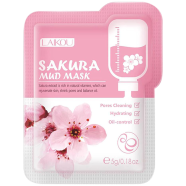 Laikou sakura Mud 5g Face Mask- 1 Pcs image