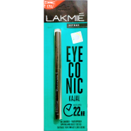 Lakmé Eyeconic Kajal Deep Black 22 hr Indian image