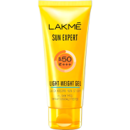 Lakme Sun Expert Spf 50 Pa Plus Plus Plus Ultramatte Gel Sunscreen 100gm image