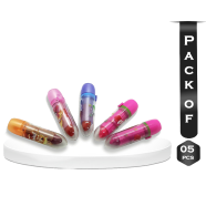 Lalalove Lovely Mini Lipstick Set (lipstick_kids_5pcs) For Girls- 5 Pcs image