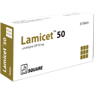 Lamicet 50mg Tablet 10's Strip image