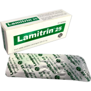 Lamitrin 25 mg Tablet 10's Strip image