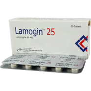 Lamogin 25 mg Tablet 10's Strip image
