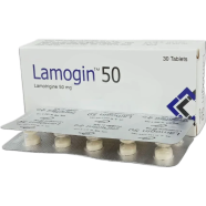 Lamogin 50 mg Tablet 10's Strip image