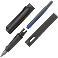 Lamy Safari Matte Black Fountain Pen ( Fine Nib ) image