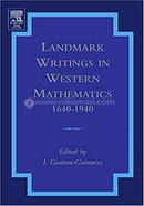 Landmark Writings in Western Mathematics 1640-1940 image