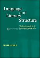 Language and Literary Structure image