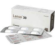 Lanso 30 mg Capsule 6's Strip image