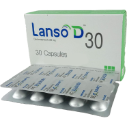 Lanso D 30 mg 10's Strip Capsule image