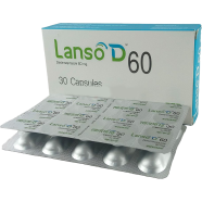 Lanso D 60 mg - 10's Strip Capsule icon