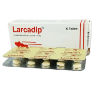 Larcadip 10 mg Tablet 10's strip image