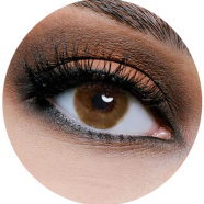 Lareen Chocolate Color Contact Lenses image
