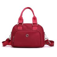 Large Capacity Fashion Bag Maroon Color image