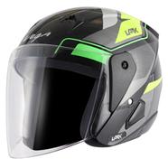 Lark Legend Black Neon Yellow Helmet image