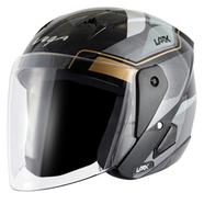 Lark Legend Black Silver Helmet image