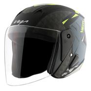Vega Lark Twist Dull Black Neon Yellow Helmet icon