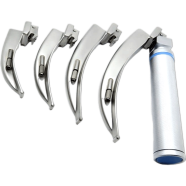Laryngoscope 4 Blade Fiber Optic Best Quality Pakistan image